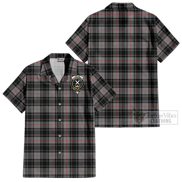 Moffat Tartan Cotton Hawaiian Shirt with Family Crest Kid - Tartan Vibes Clothing