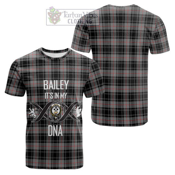 Tartan Vibes Clothing Moffat Modern Tartan Cotton T-shirt with Family Crest DNA In Me Style
