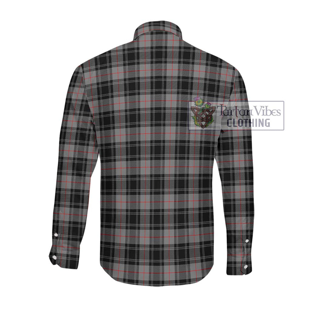 Moffat Tartan Long Sleeve Button Shirt with Family Crest DNA In Me Style - Tartanvibesclothing Shop