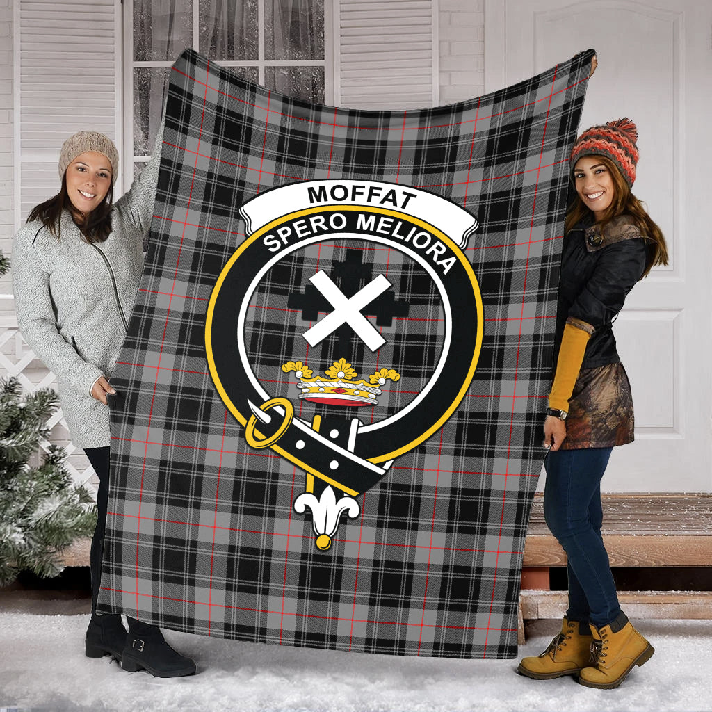 moffat-modern-tartab-blanket-with-family-crest