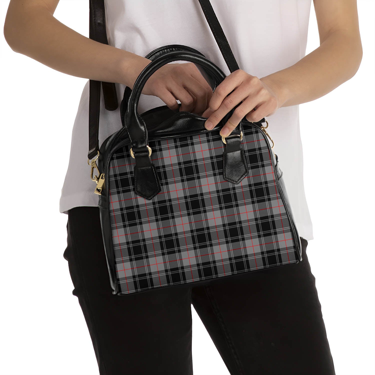 Moffat Modern Tartan Shoulder Handbags - Tartanvibesclothing