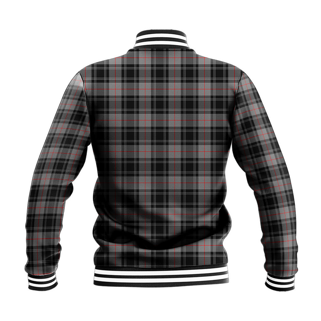 Moffat Tartan Baseball Jacket with Family Crest - Tartan Vibes Clothing