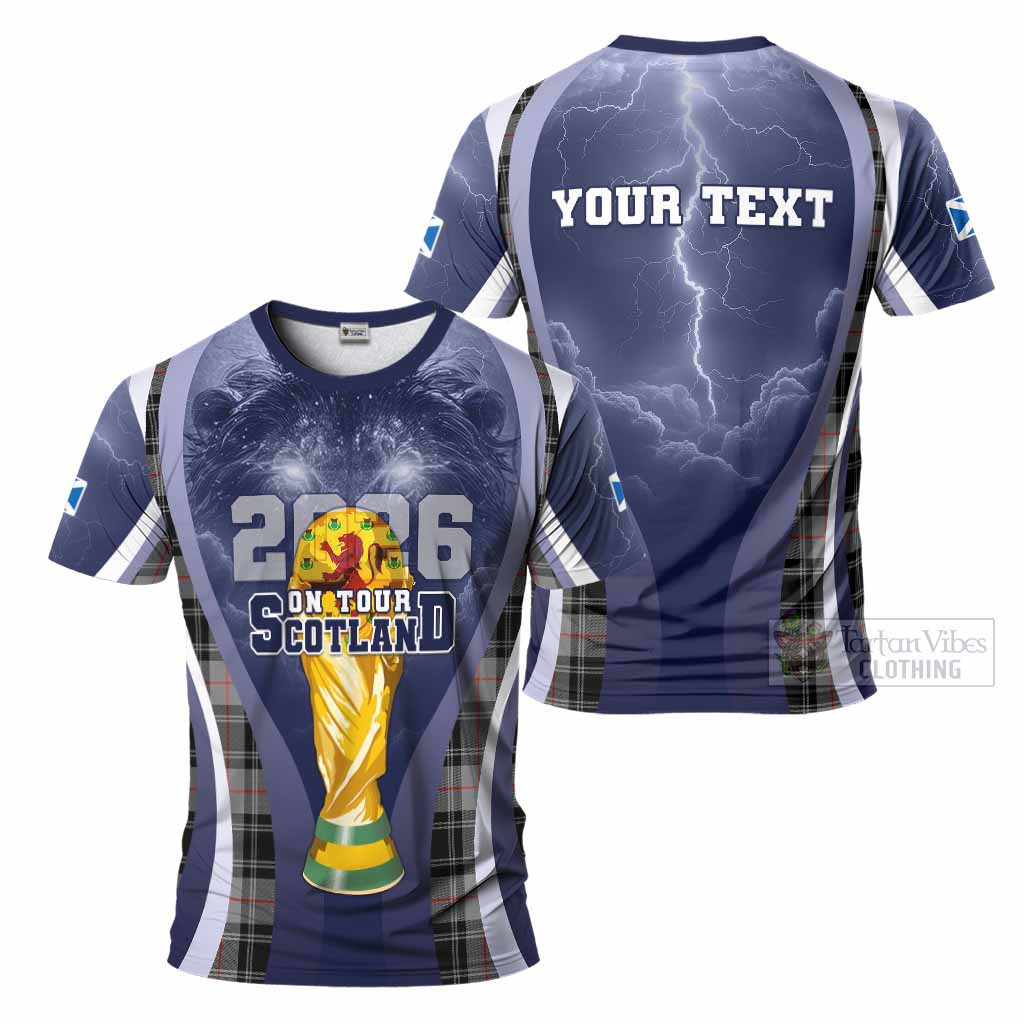 Moffat Scotland Football Tartan T-Shirt Scotland On Tour Trophy Style