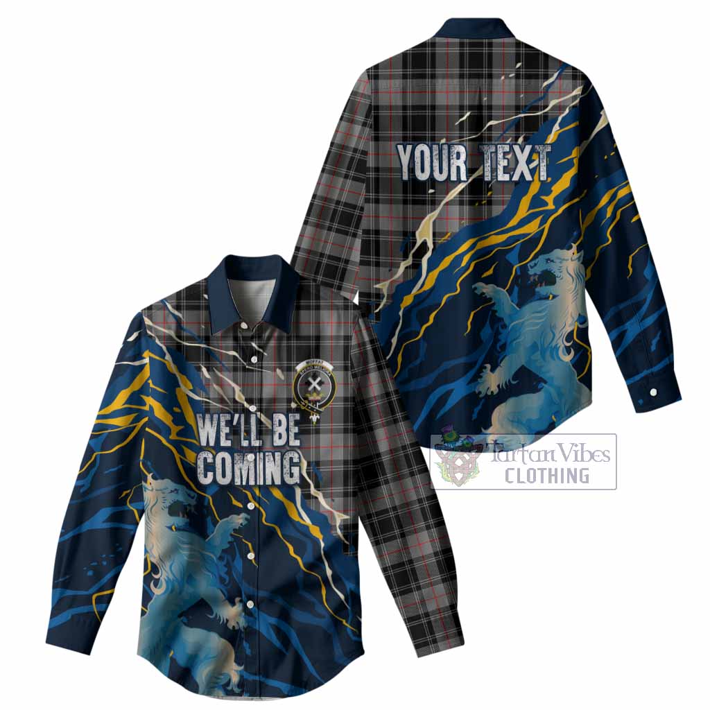Moffat Scotland Tartan Women Casual Shirt WC2026 Football - We'll Be Coming