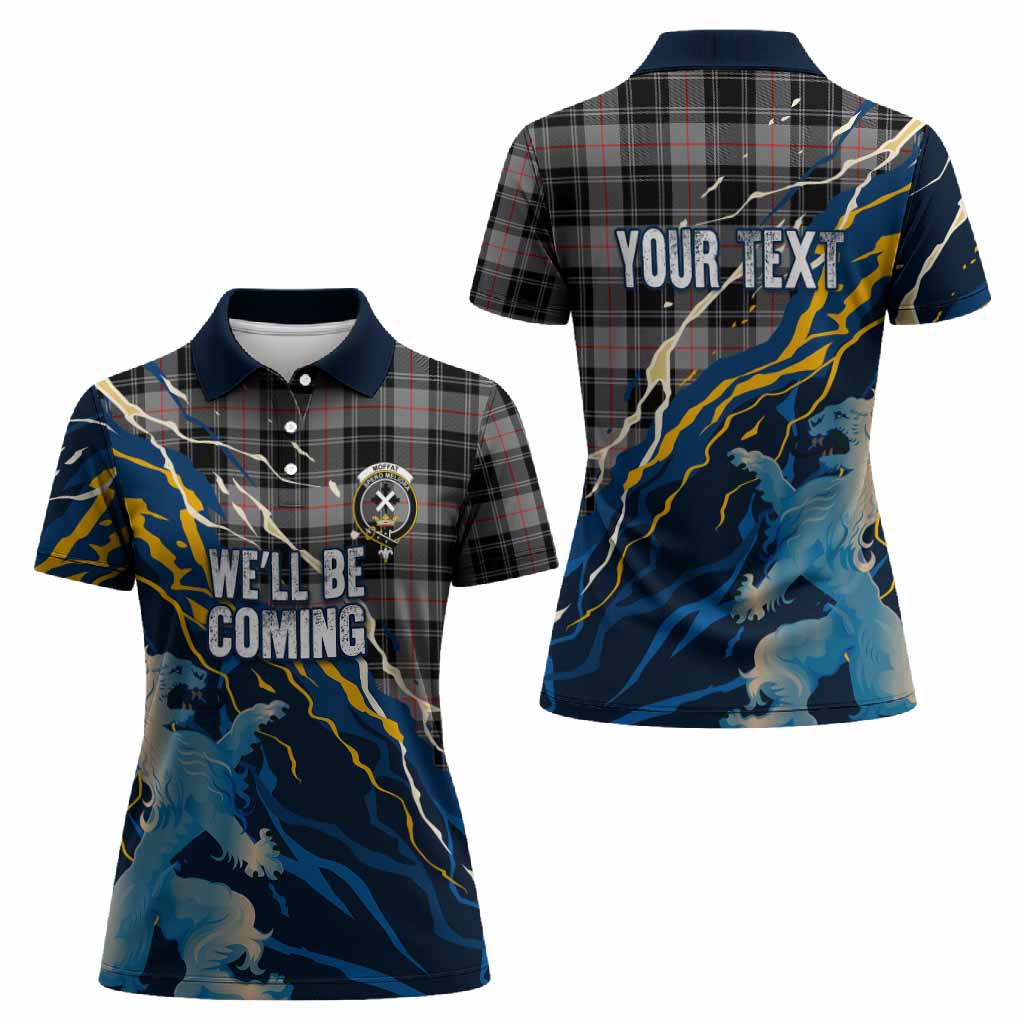 Moffat Scotland Tartan Women Polo Shirt WC2026 Football - We'll Be Coming