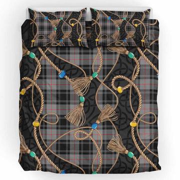 Moffat Scottish Tartan Twisted Ropes Stylized Bedding Set UK Bedding Set UK King 91*87 inch - Tartan Vibes Clothing