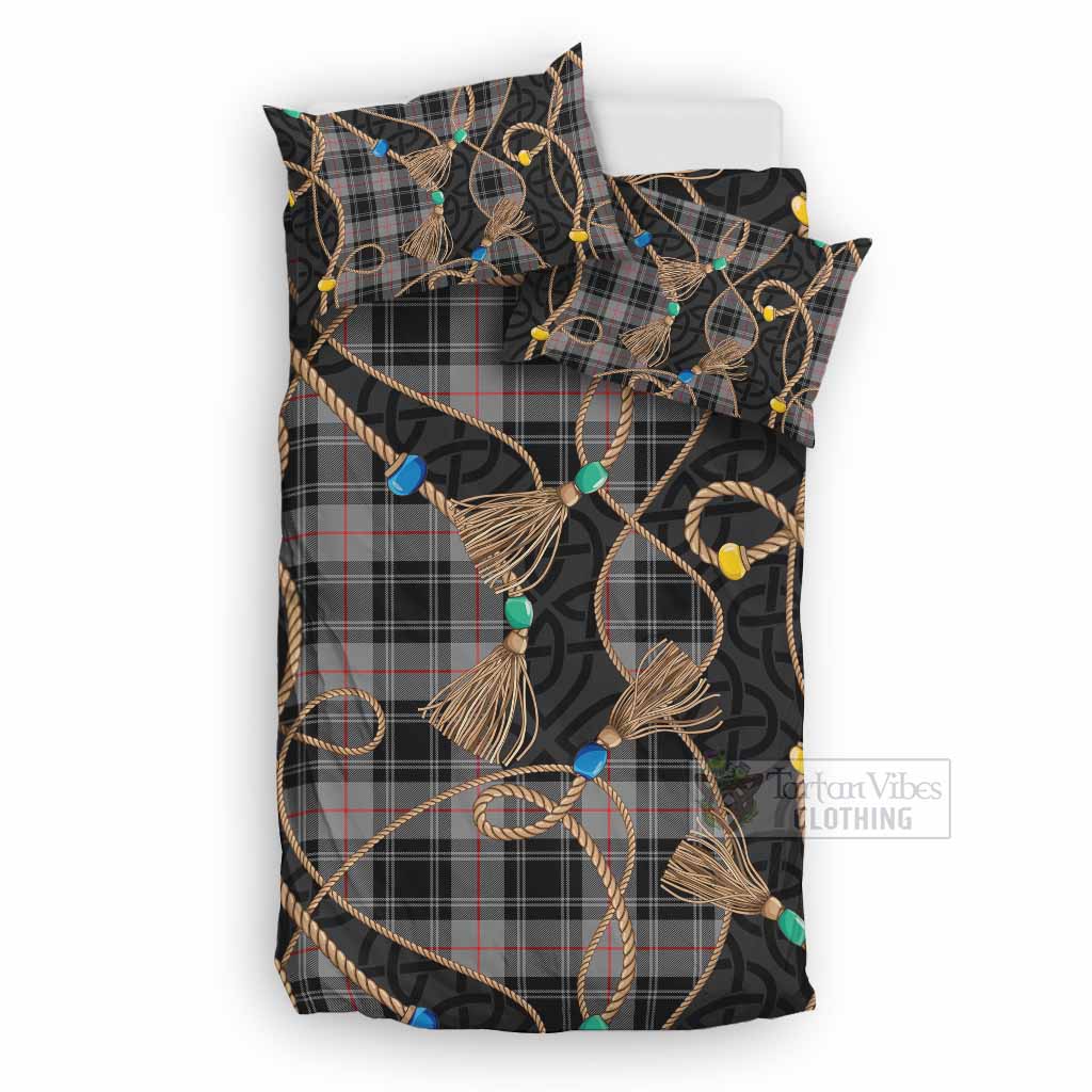 Moffat Scottish Tartan Twisted Ropes Stylized Bedding Set UK Bedding Set UK Double 79*79 inch - Tartan Vibes Clothing