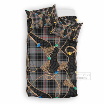 Moffat Scottish Tartan Twisted Ropes Stylized Bedding Set UK Bedding Set UK Double 79*79 inch - Tartan Vibes Clothing