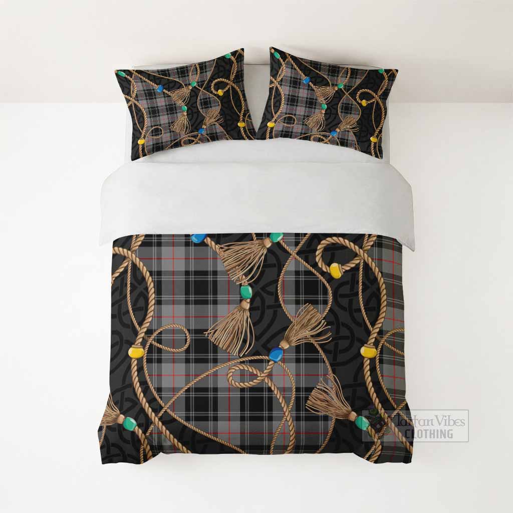 Moffat Scottish Tartan Twisted Ropes Stylized Bedding Set - Tartan Vibes Clothing