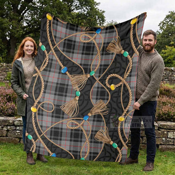 Moffat Scottish Tartan Twisted Ropes Stylized Blanket - Tartan Vibes Clothing