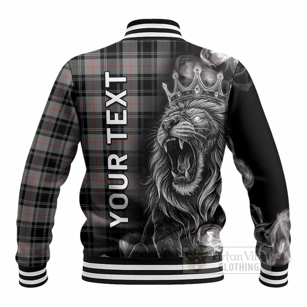 Moffat Tartan Baseball Jacket Roaring Lion Heritage