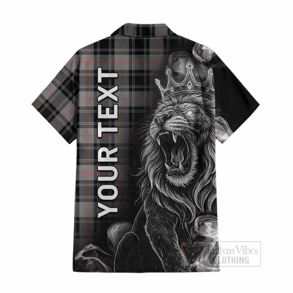 Moffat Tartan Cotton Hawaiian Shirt Roaring Lion Heritage