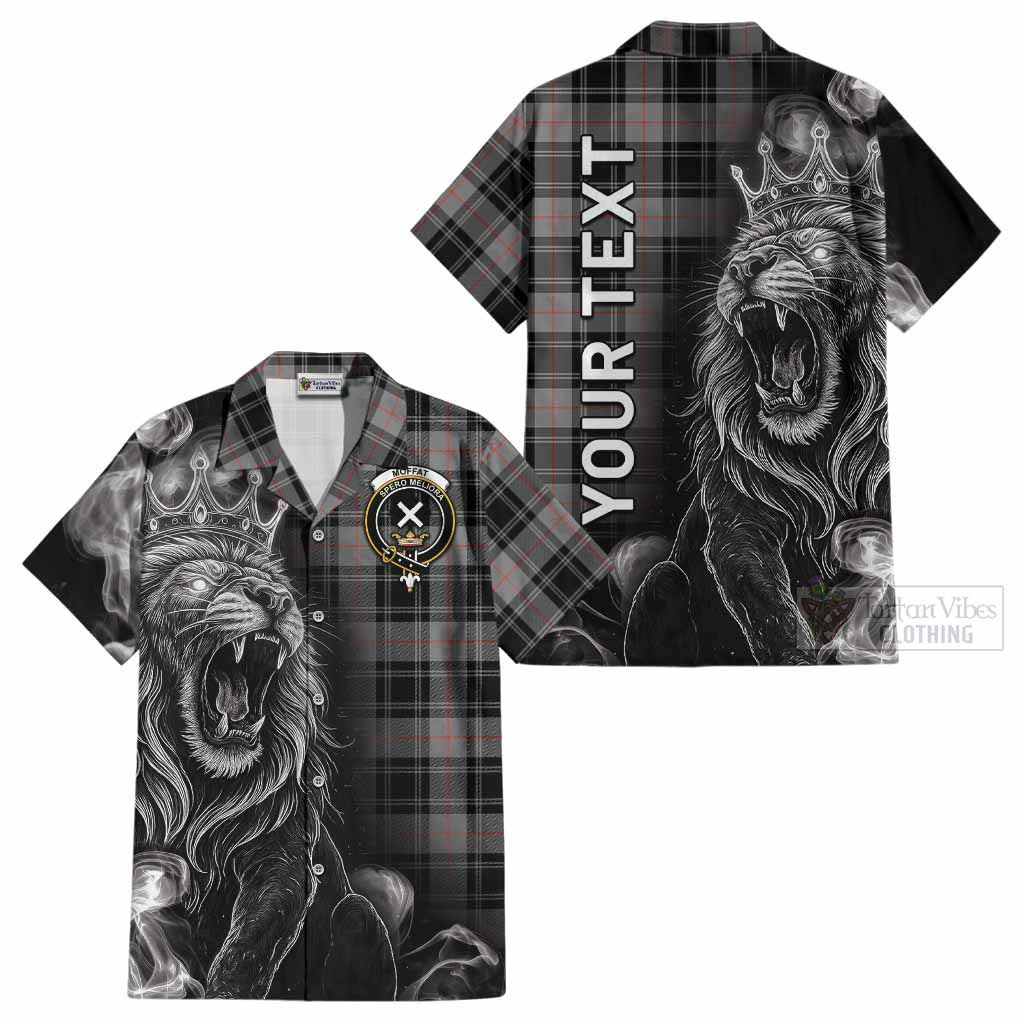 Moffat Tartan Cotton Hawaiian Shirt Roaring Lion Heritage