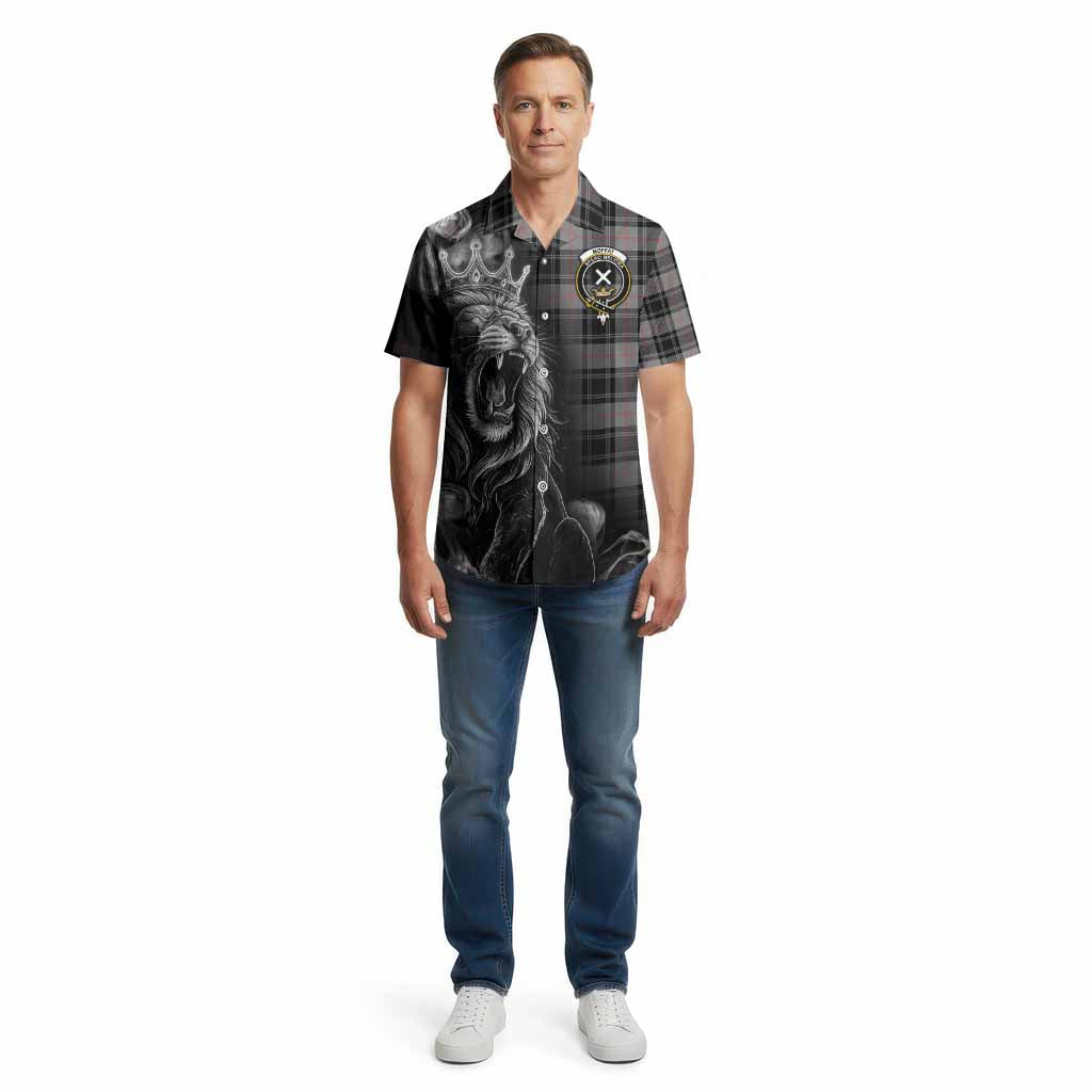 Moffat Tartan Cotton Hawaiian Shirt Roaring Lion Heritage