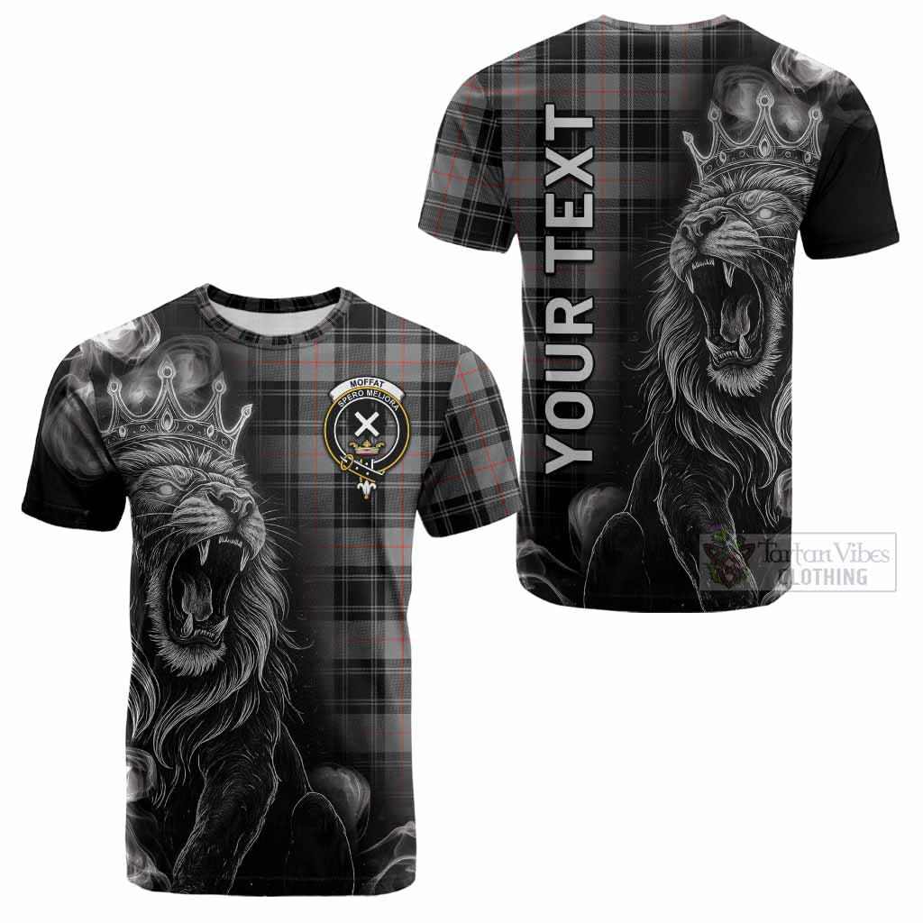 Moffat Tartan Cotton T-shirt Roaring Lion Heritage