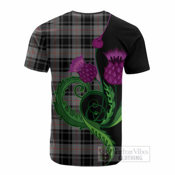 Moffat Tartan Cotton T-shirt Traditional Scottish Thistle