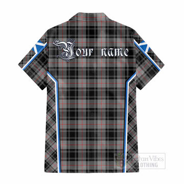 Moffat Tartan Crest Cotton Hawaiian Shirt Scotland Coat of Arm Flag Style - Tartan Vibes Clothing