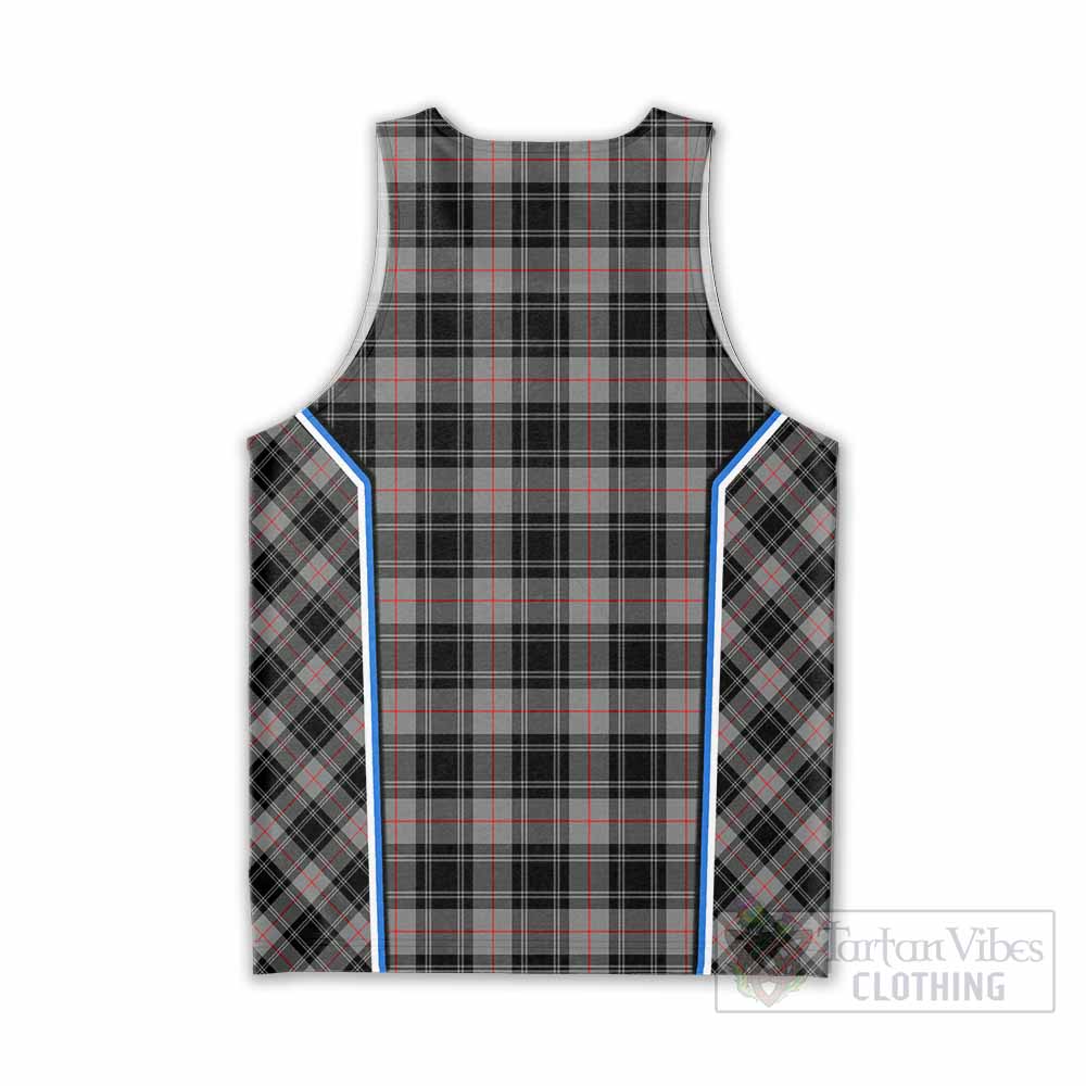 Moffat Tartan Crest Men Tank Top Scotland Coat of Arm Flag Style - Tartan Vibes Clothing