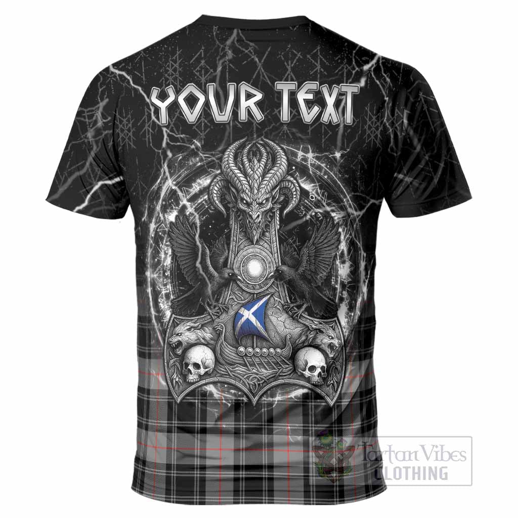 Moffat Tartan Crest T-Shirt Celtic Odin's Raven Legacy