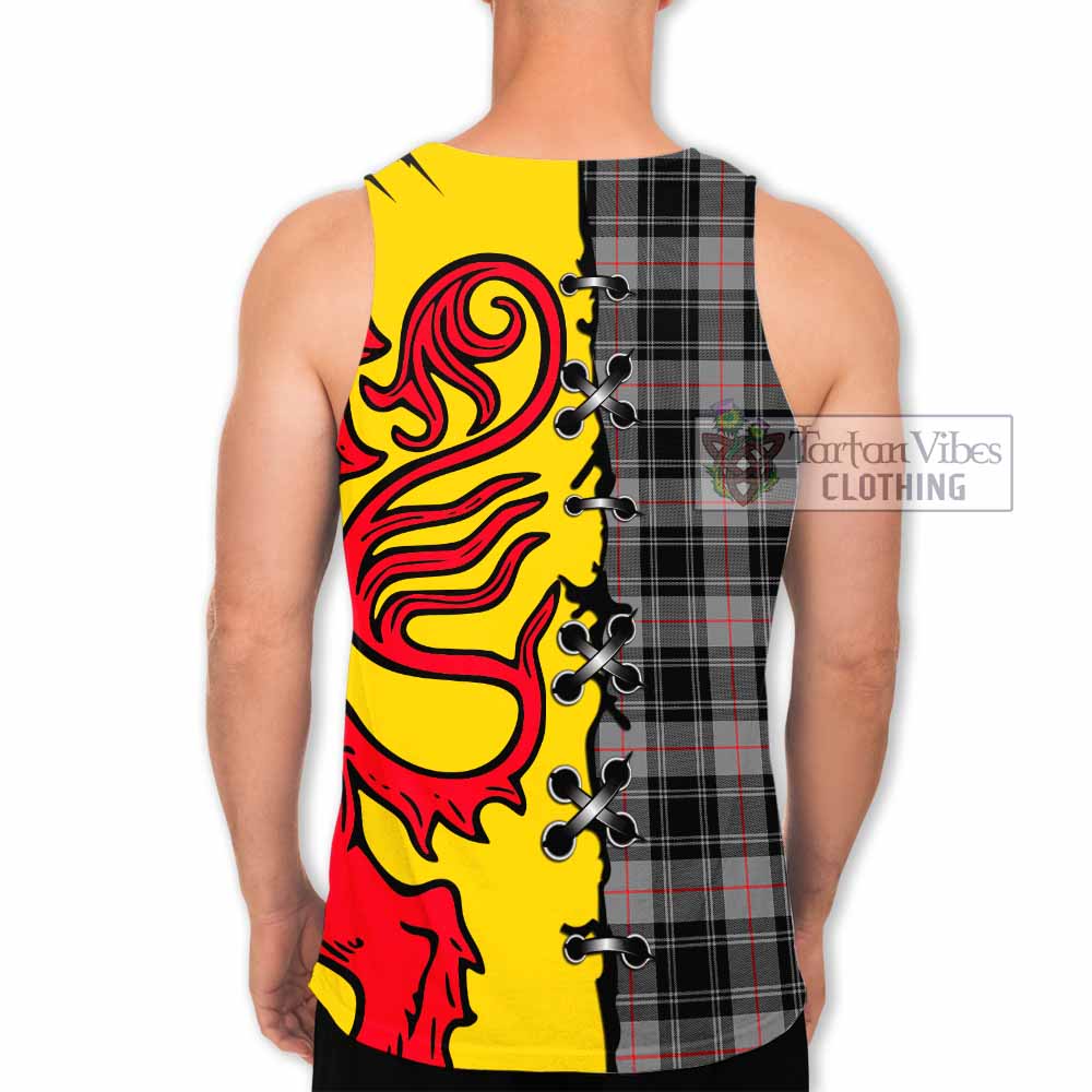Moffat Tartan Family Crest Men Tank Top Lion Rampant Honor - Tartan Vibes Clothing