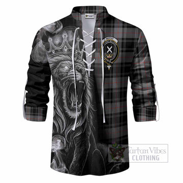 Moffat Tartan Ghillie Shirt Roaring Lion Heritage