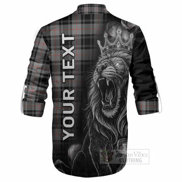 Moffat Tartan Ghillie Shirt Roaring Lion Heritage