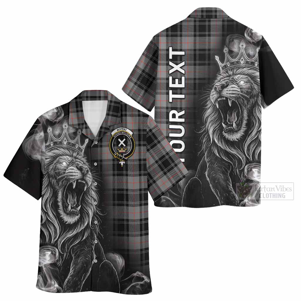 Moffat Tartan Hawaiian Shirt Roaring Lion Heritage