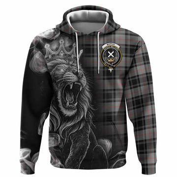 Moffat Tartan Hoodie Roaring Lion Heritage