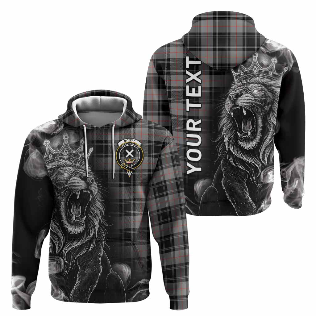 Moffat Tartan Hoodie Roaring Lion Heritage