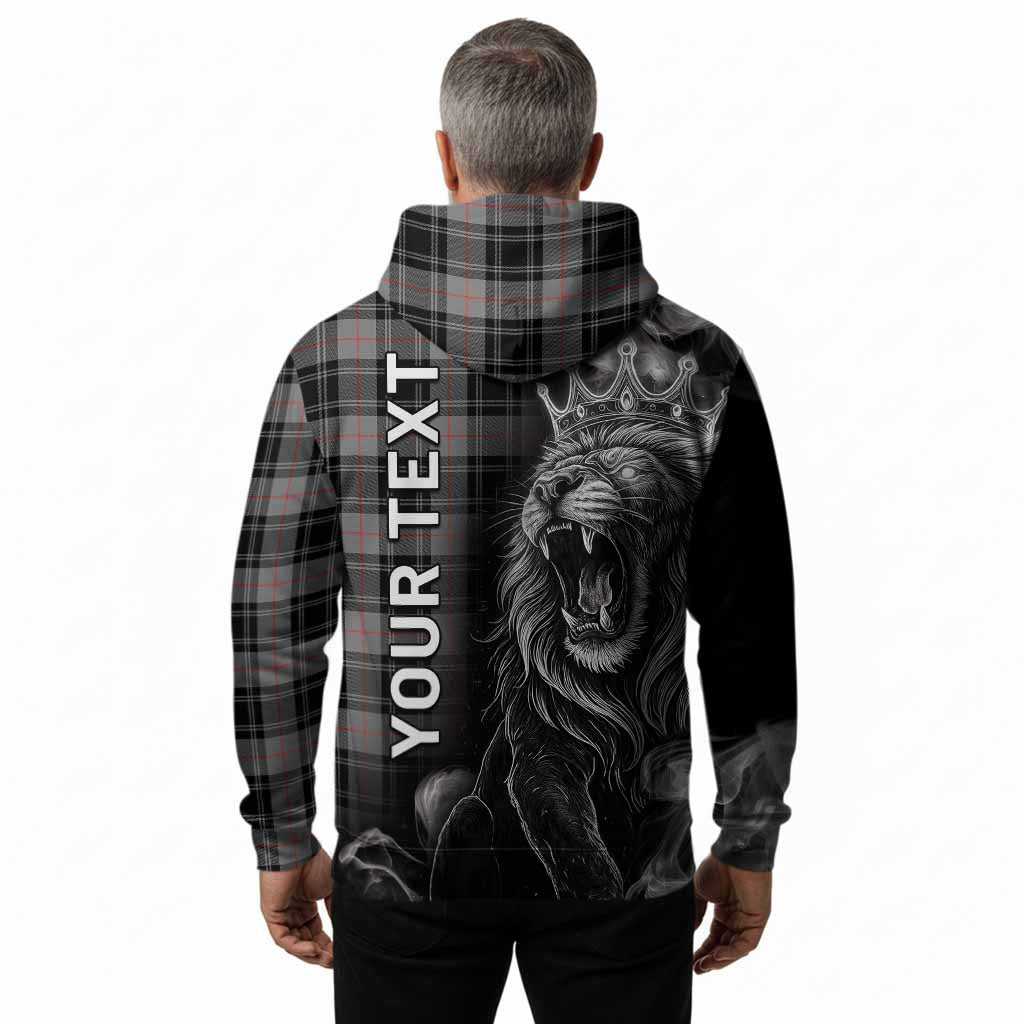Moffat Tartan Hoodie Roaring Lion Heritage