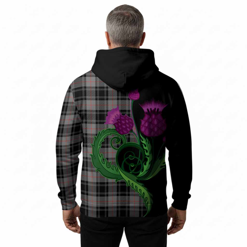 Moffat Tartan Hoodie Traditional Scottish Thistle