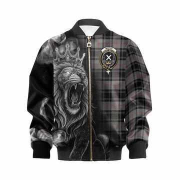 Moffat Tartan Kid Bomber Jacket Roaring Lion Heritage