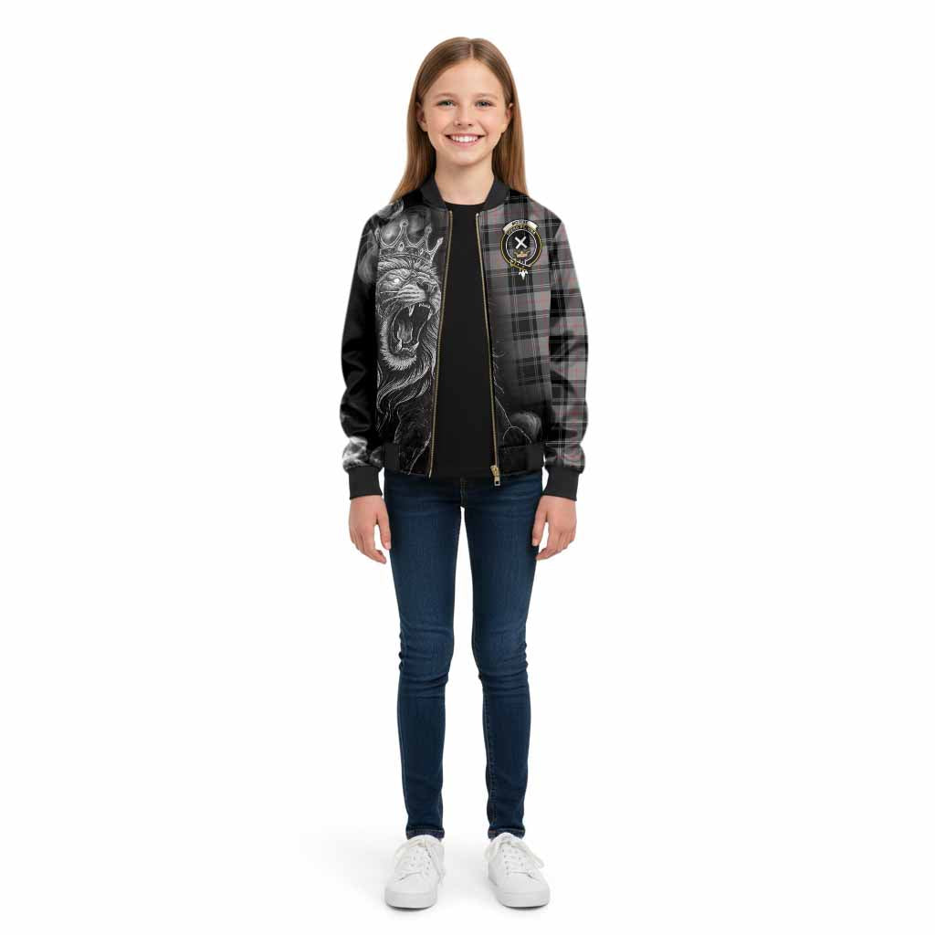 Moffat Tartan Kid Bomber Jacket Roaring Lion Heritage