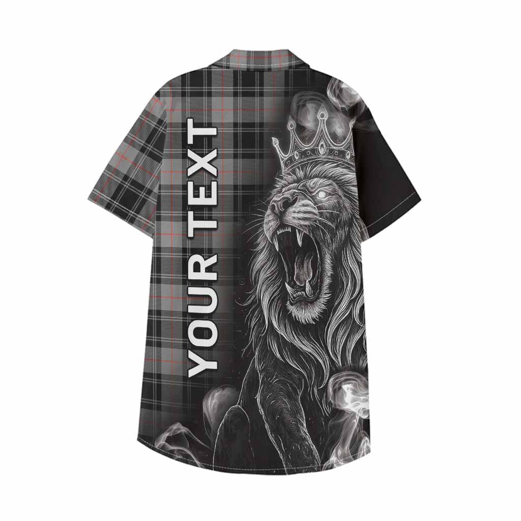 Moffat Tartan Kid Hawaiian Shirt Roaring Lion Heritage