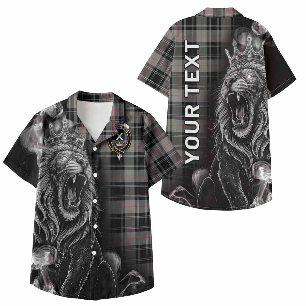 Moffat Tartan Kid Hawaiian Shirt Roaring Lion Heritage