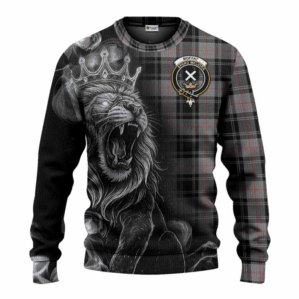 Moffat Tartan Knitted Sweater Roaring Lion Heritage