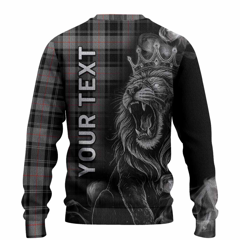 Moffat Tartan Knitted Sweater Roaring Lion Heritage