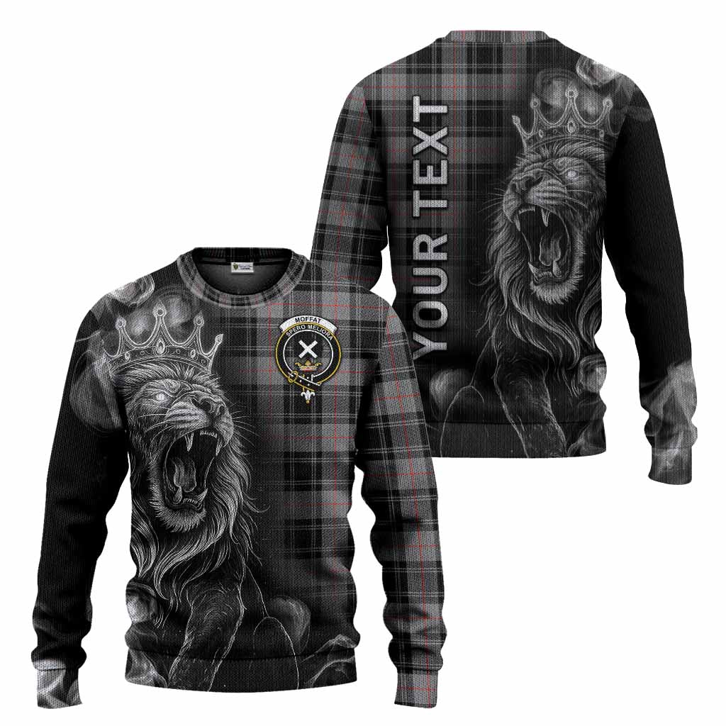 Moffat Tartan Knitted Sweater Roaring Lion Heritage