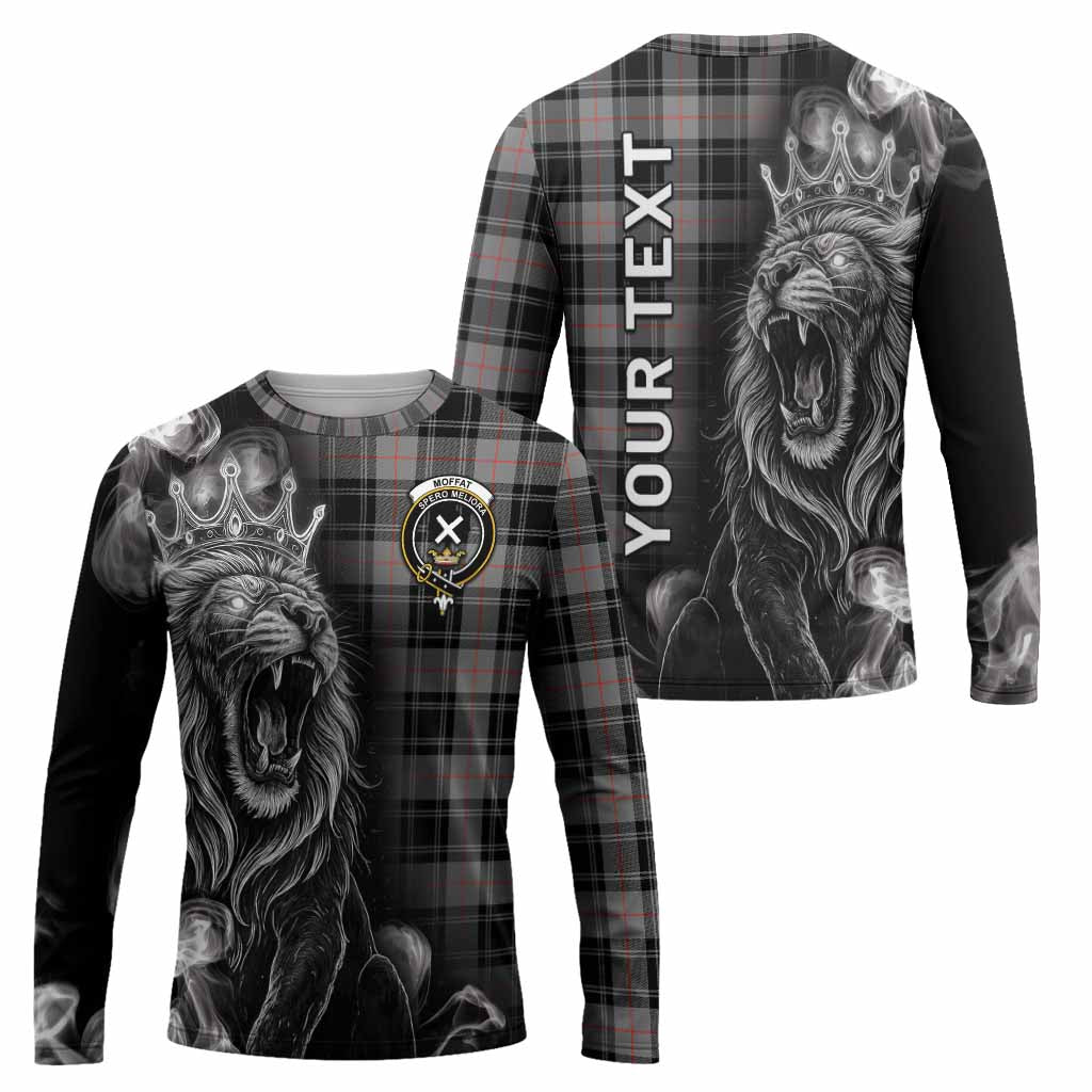 Moffat Tartan Long Sleeve T-Shirt Roaring Lion Heritage
