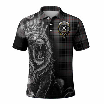 Moffat Tartan Polo Shirt Roaring Lion Heritage