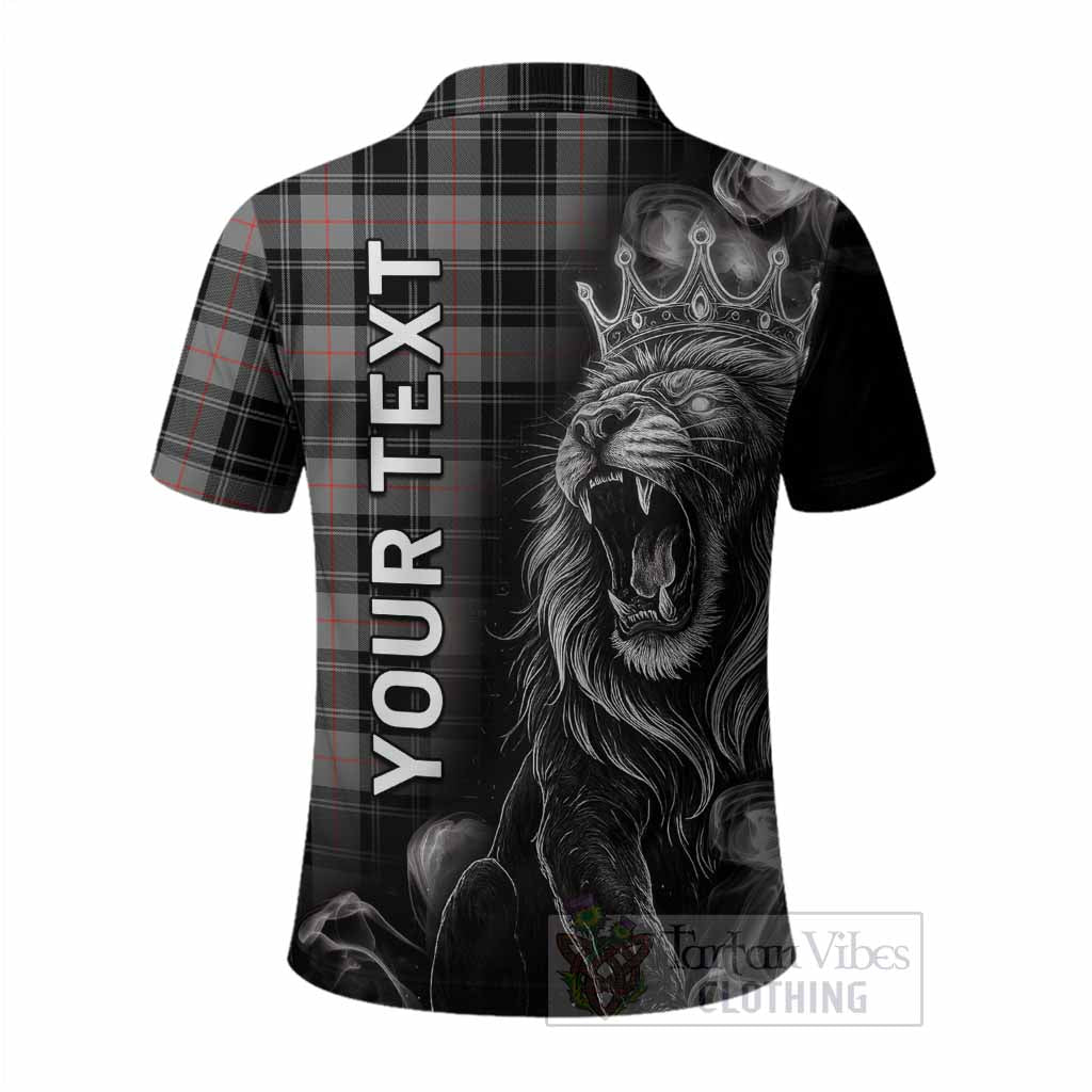 Moffat Tartan Polo Shirt Roaring Lion Heritage
