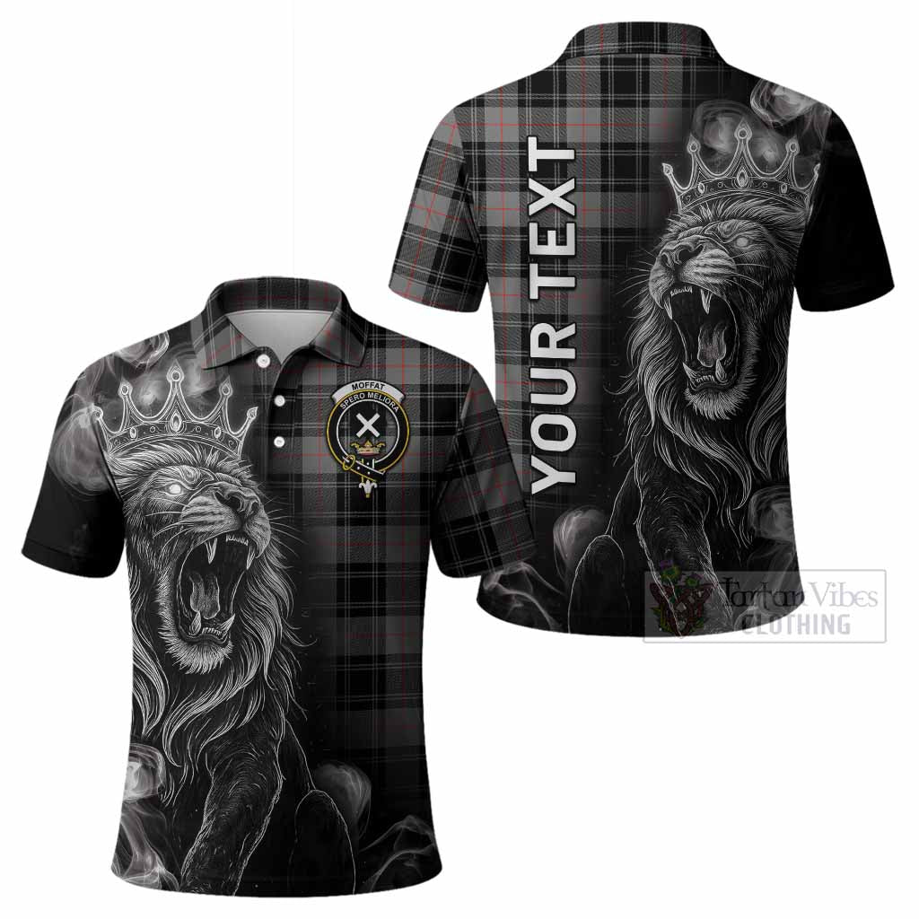 Moffat Tartan Polo Shirt Roaring Lion Heritage