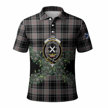 Moffat Tartan Polo Shirt Thistle Scottish Spirit