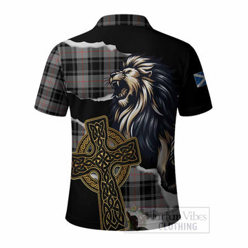 Moffat Tartan Scottish Polo Shirt Lion Celtic Heritage