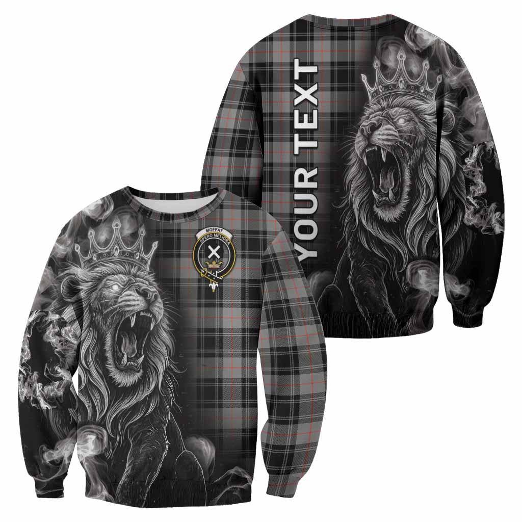 Moffat Tartan Sweatshirt Roaring Lion Heritage
