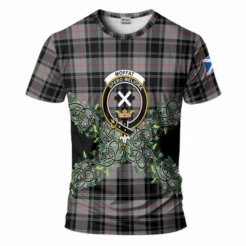 Moffat Tartan T-Shirt Thistle Scottish Spirit