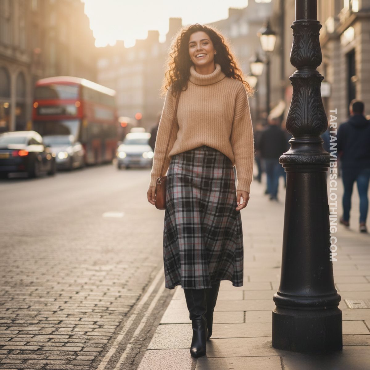 Moffat Tartan Womens Full Length Skirt