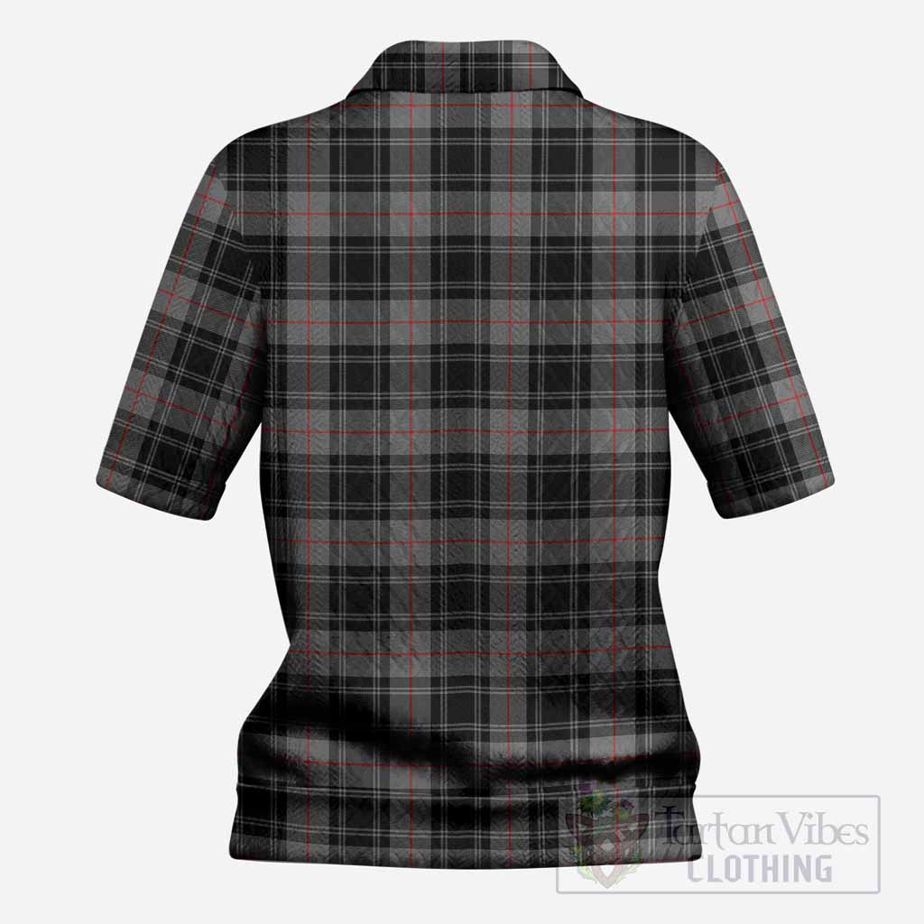 Moffat Tartan Women’s Polo Sweater Top