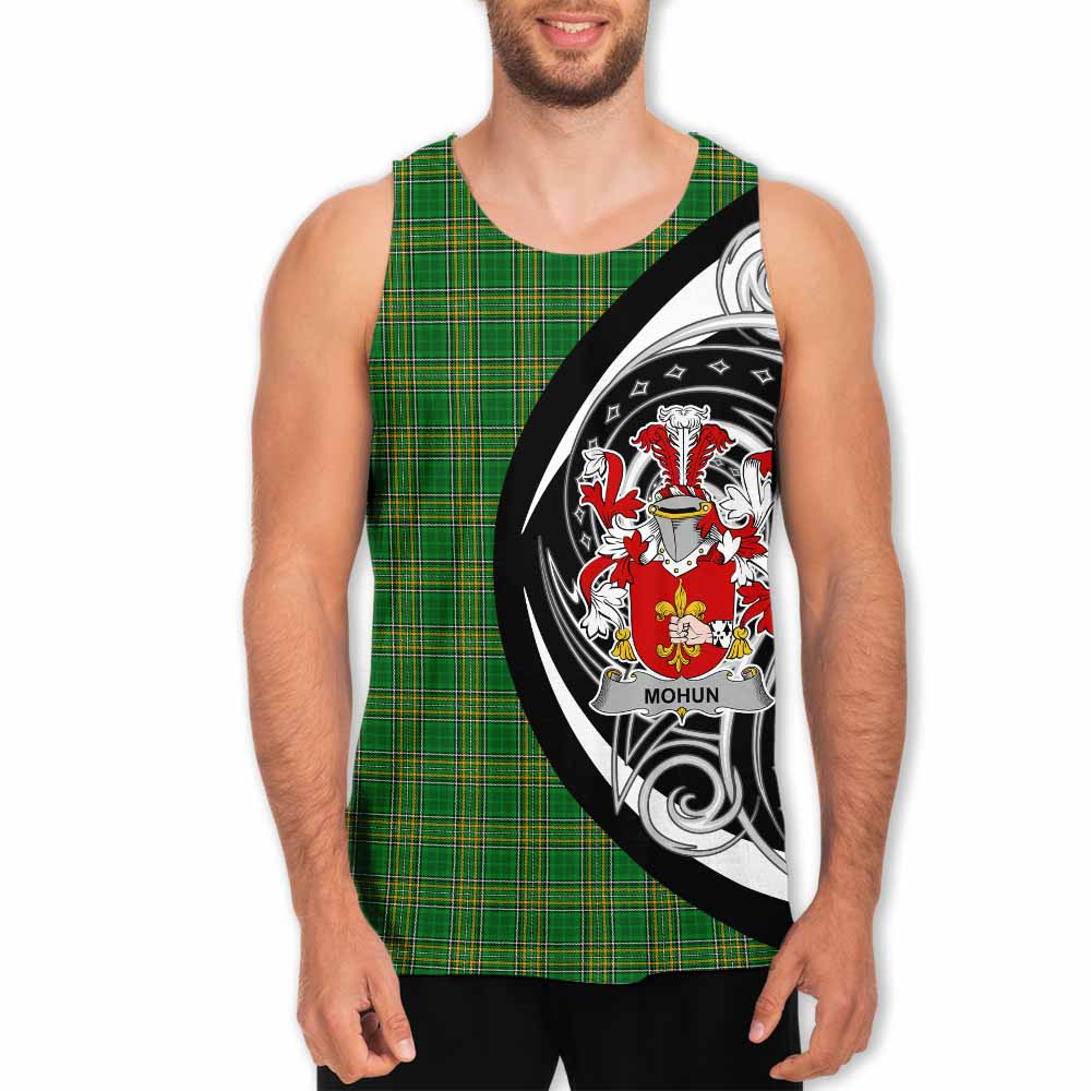 Tartan Vibes Clothing Mohun Irish Clan Men's Tank Top Celtic Circle Style