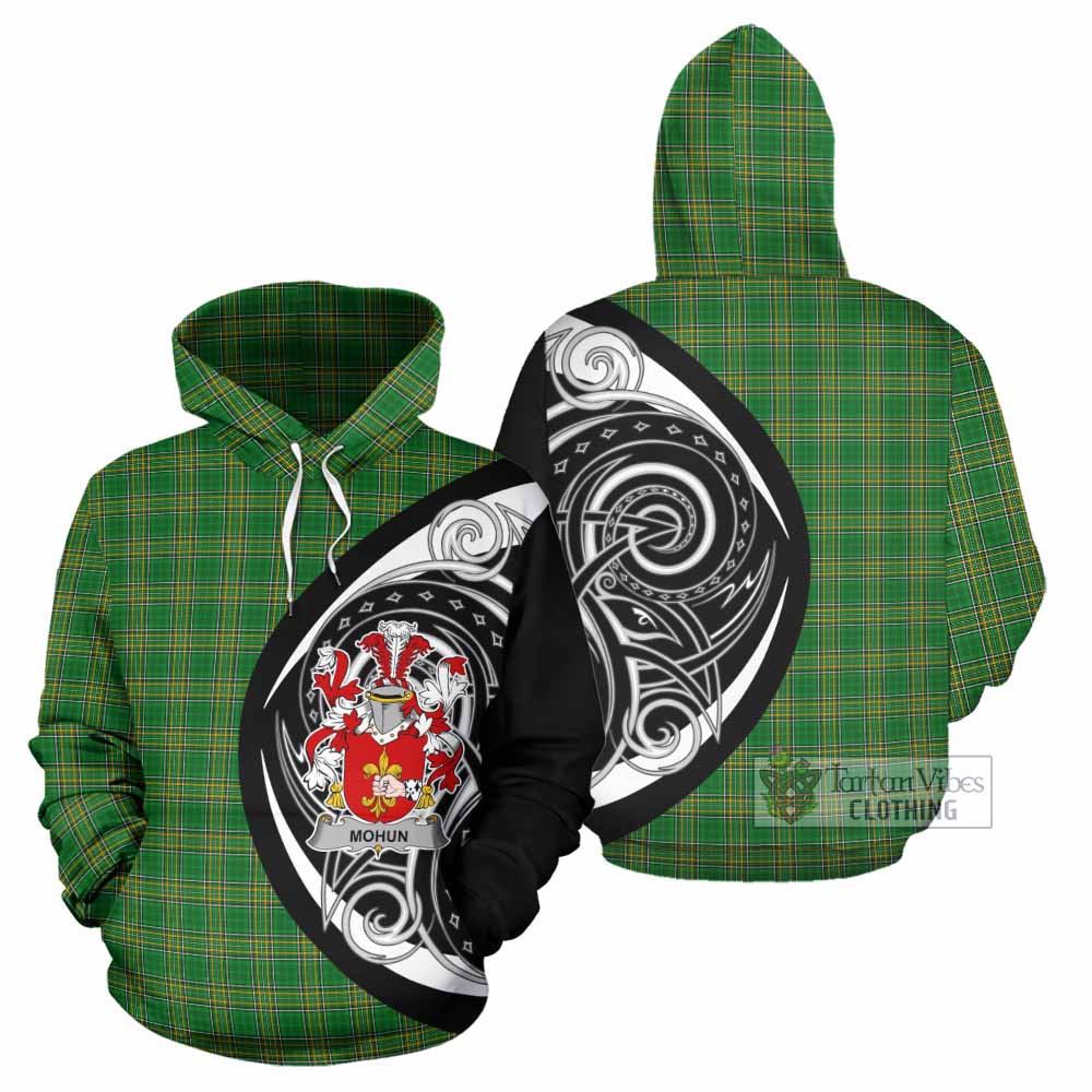 Tartan Vibes Clothing Mohun Irish Clan Hoodie Celtic Circle Style